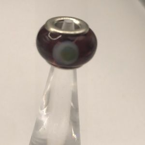 🥰 4/$25- Fits Pandora - Brown Spotted Bead